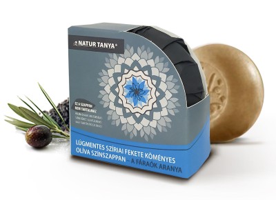 Lúgmentes színszappan fekete kömény és olívaolaj 100 gr Natur Tanya® 